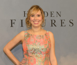 Writer Allison Schroeder arrives on the red carpet for the global celebration of the film "Hidden Figures" at the SVA Theatre, Saturday, Dec. 10, 2016 in New York. The film is based on the book of the same title, by Margot Lee Shetterly, and chronicles the lives of Katherine Johnson, Dorothy Vaughan and Mary Jackson -- African-American women working at NASA as “human computers,” who were critical to the success of John Glenn’s Friendship 7 mission in 1962. Photo Credit: (NASA/Bill Ingalls)
