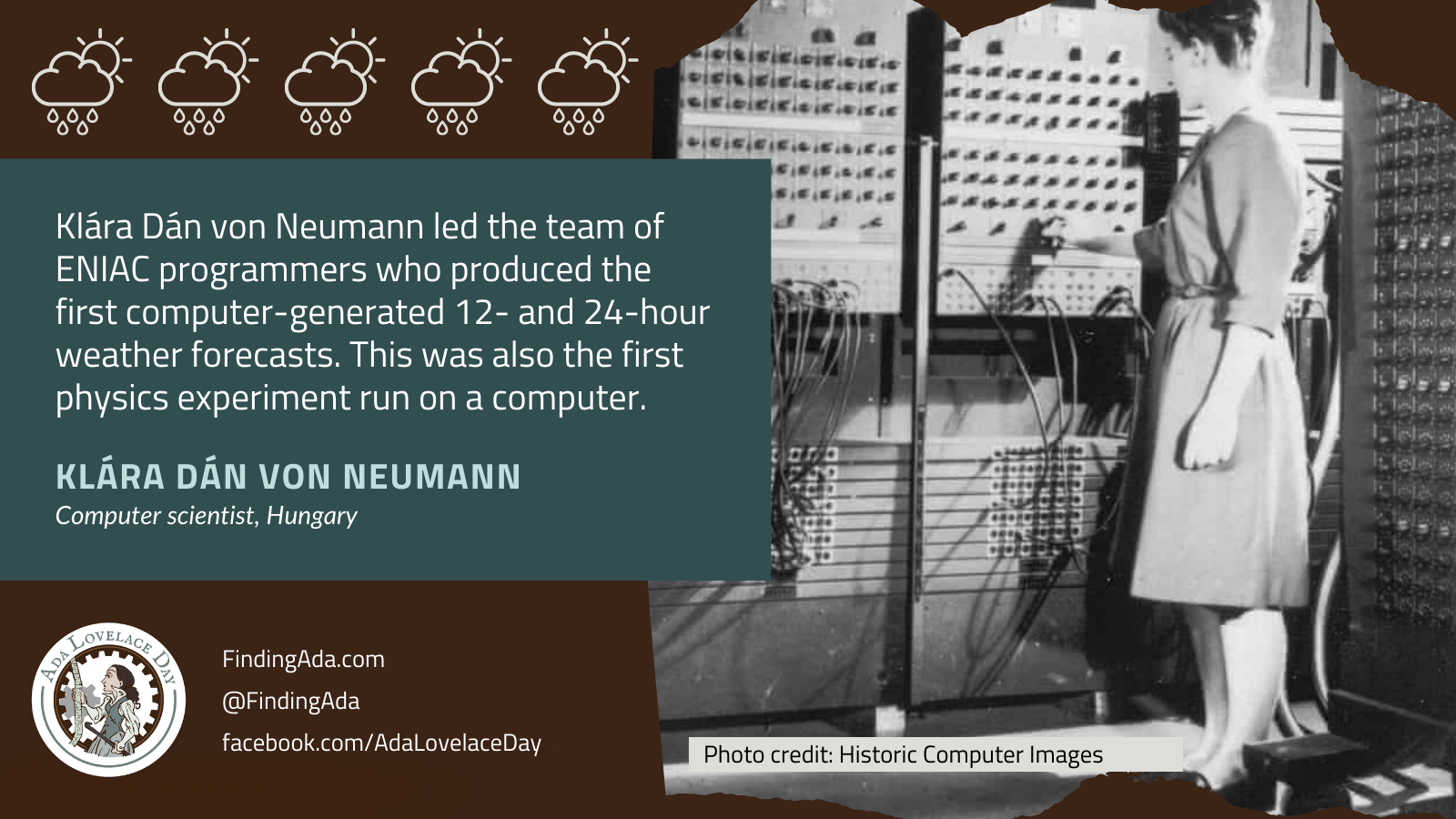 ALD21: Klára Dán von Neumann, Computer Scientist – Ada Lovelace Day