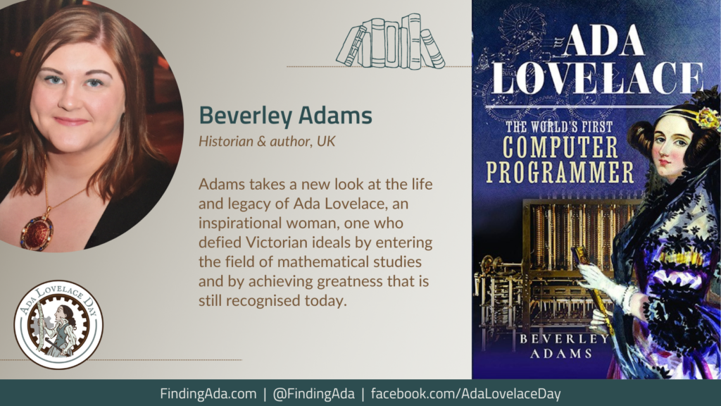 ALD22 Books: The World’s First Computer Programmer, Beverley Adams ...